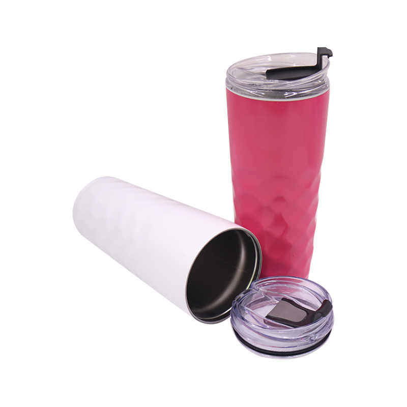 30oz Unique Stainless Steel Insulated Coffee Mug Vacuum Tumbler With Screw Lid