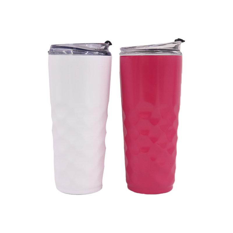 30oz Unique Stainless Steel Insulated Coffee Mug Vacuum Tumbler With Screw Lid