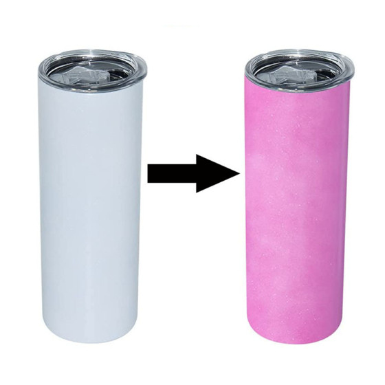 Hot Selling Glow in the Dark and Heat Uv Light Color Change  Sublimation Tumbler Cups