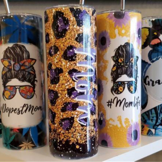 Hot Selling Glow in the Dark and Heat Uv Light Color Change Sublimation Tumbler Cups