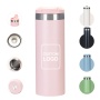 Portable Modern Colorful Double Wall Stainless Steel Vacuum Flask Leak-Proof Fall Ins Coffee Mug Water Bottle