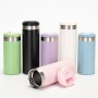 Portable Modern Colorful Double Wall Stainless Steel Vacuum Flask Leak-Proof Fall Ins Coffee Mug Water Bottle