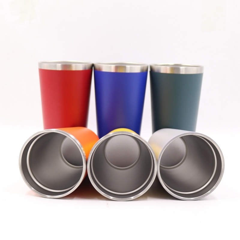 Made in China Double Wall Custom Thermal Stainless Steel Double Cup