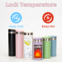 350ml 500ml Colorful Leak Proof Double Stainless Steel Vacuum Flasks Straight Portable Coffee Mug Water Bottle