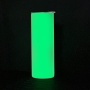New Arrival Fashion Florescent Metal Stainless Steel 20Oz Straight Blank Glow in the Dark Sublimation Tumblers With Lid Straw