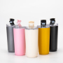 Custom Insulated Stainless Steel Double Wall Vacuum 400ML Coffee Cup Mug Tumbler With Lids