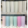 20Oz Rainbow Glitter Uv Glowing Color Changing and Glow in the Dark Skinny Straight Sublimation Blanks Tumblers