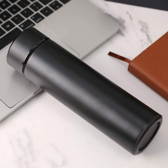 New Arrival Digital Temperature Display Smart Water Bottle Stainless Steel Double Wall Vacuum Led Water Bottle