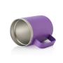 Custom Color Metal Handle 12Oz Coffee Cup Printed Insulated Stainless Steel Coffee Mugs