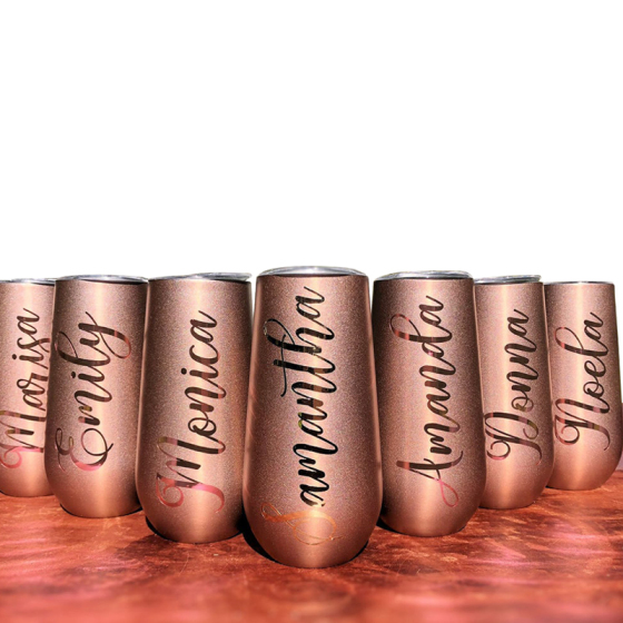 Etsy Hot Sale Bride Groom Tumblers Bridesmaid Double Wall Insulated Steel Tumbler