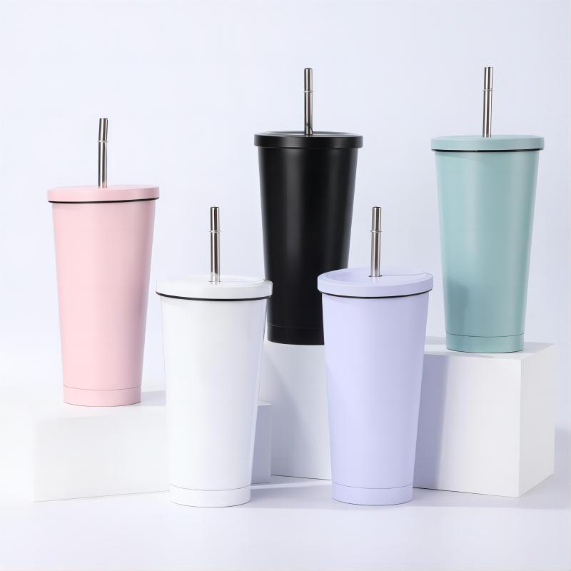 Bulk 25oz Stainless Steel Skinny  Reusable Vacuum Insulated Coffee Double Wall Travel Mug Tumbler Cup