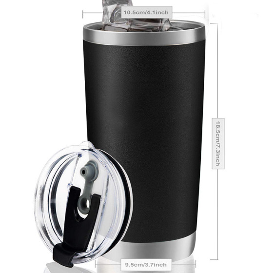 Wholesale Double Wall 20 Oz Stainless Steel Vacuum Insulated Pink Tumbler Cups With Lid With Straw