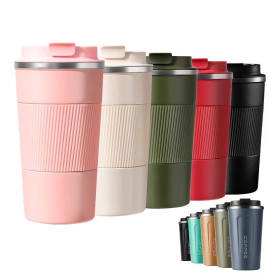 Wholesale Oem in Bulk  500Ml Travel Tumbler Coffee Mug  Tumbler Cups for Coffee Tea Wholesale Printed Sports Camping
