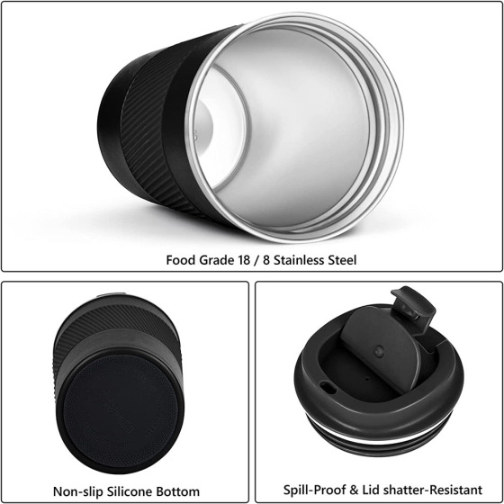 Wholesale Oem in Bulk  500Ml Travel Tumbler Coffee Mug  Tumbler Cups for Coffee Tea Wholesale Printed Sports Camping
