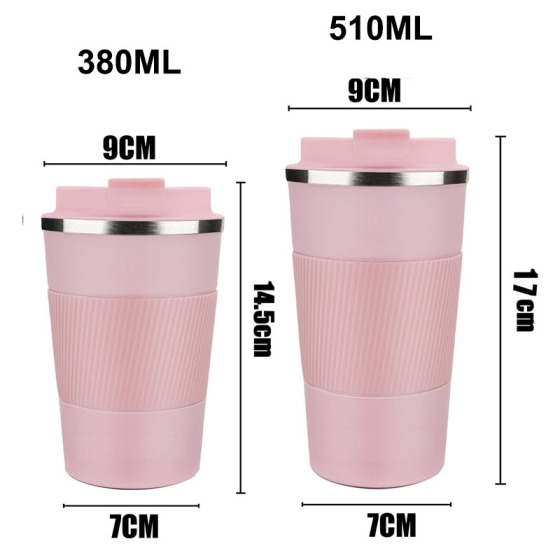 Wholesale Oem in Bulk  500Ml Travel Tumbler Coffee Mug  Tumbler Cups for Coffee Tea Wholesale Printed Sports Camping