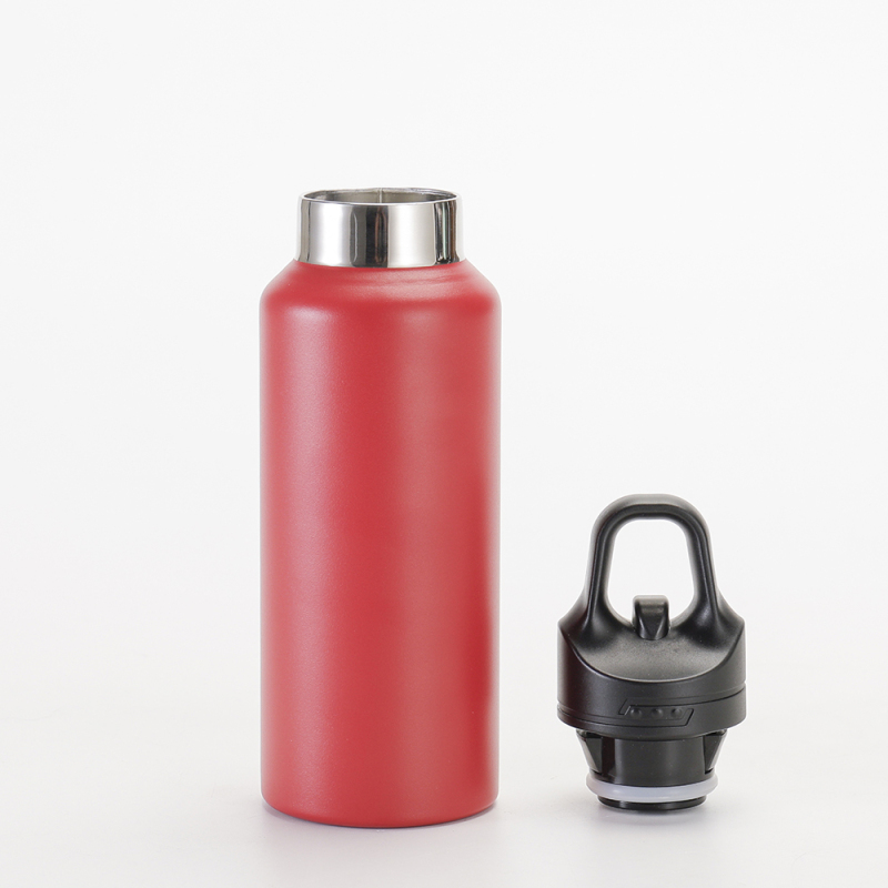 New Insulated 350Ml 500Ml 680Ml Stainless Steel Car Sport Water Bottles With Leak Proof One Handed Quick-Release Cap