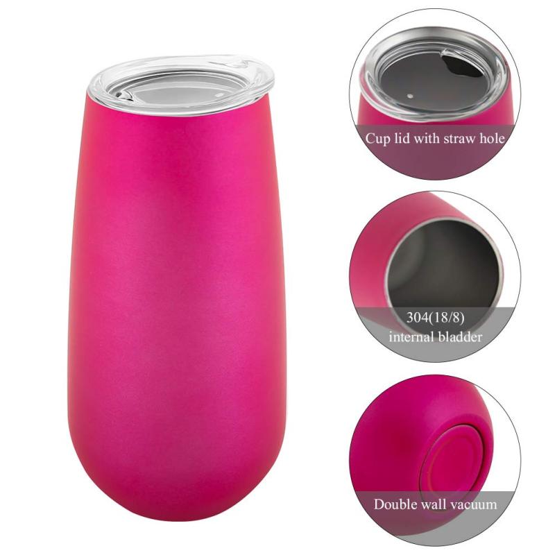 Custom Printed Travel Double Wall Vacuum Insulated Coffee Mug Drinking Cups With Lids