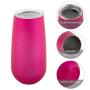 Custom Printed Travel Double Wall Vacuum Insulated Coffee Mug Drinking Cups With Lids