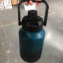 Wholesale Glass Personalized Black 64Oz 128Oz Travel Sport Stainless Steel Vacuum Sealed Large Water Bottle With Handle