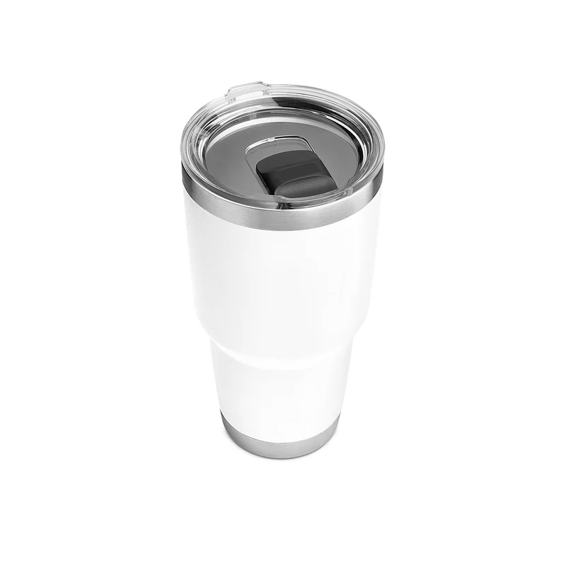 Sublimation Blank 30OZ Tumbler Stainless Steel Double Walled Vacuum Insulation Cup 30 OZ with Sliding Lid