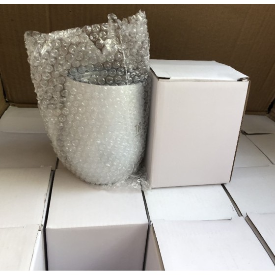 Wholesale 12Oz Double Wall Stemless Stainless Steel Insulated Vacuum Egg Shape Tumbler Mugs Cup Wine Glass With Lids