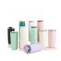 Classic Leak Proof Double Wall Stainless Steel Insulated Coffee Cup Bottle with Lid for Travel Metal Vacuum Insulated