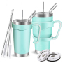 Keep Warm More Than 6 Hours Stainless Steel Double Wall Vacuum Tumbler With Lid