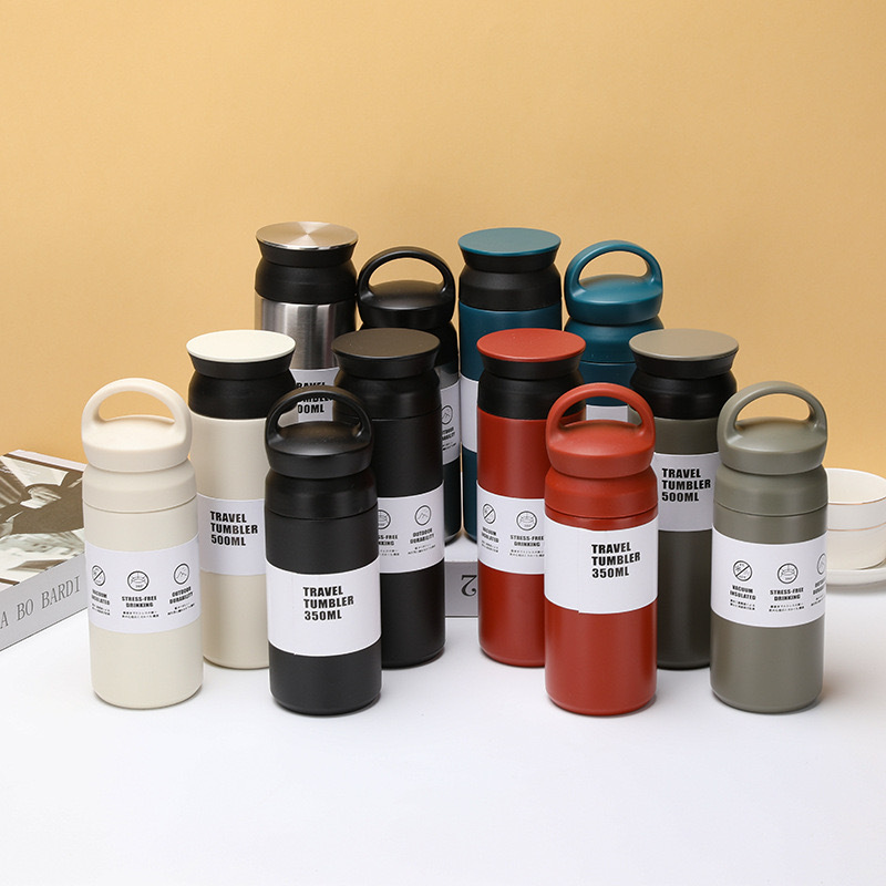 In Stock Custom Stainless Steel Thermal 500ml 350ml Travel Element  Mug Vacuum Flask Bottle