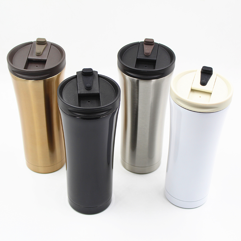OEM Stainless Steel Coffee Mug Travel LFGB Approved