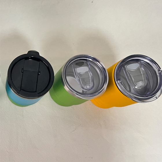 Factory Custom 4 in 1 12oz Skinny Tall Can Cooler Black Double Wall Stainless Steel Cup