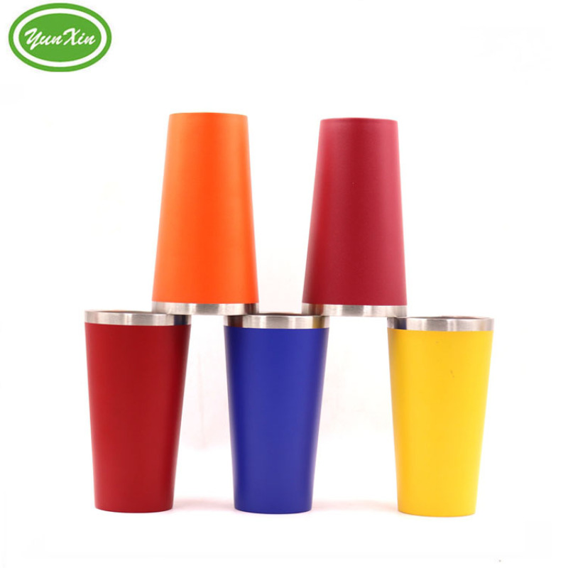 Double Wall 16 oz Pint Vacuum Insulated Stainless Steel Tumbler