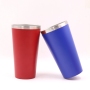 Support Customized Size Reusable 16Oz Travel Stainless Steel Coffee Cup