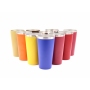 Support Customized Size Reusable 16Oz Travel Stainless Steel Coffee Cup