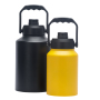 High Quality Customised Colapsable Cycling Bike 64oz 128oz Large Capacity Gallon Water Bottle  With Custom Logo