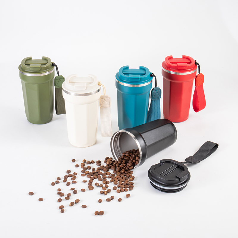 500 ML Leakproof Stainless Steel Vacuum Tumbler Travel Insulated Coffee Tumbler Mug Cup With Lid