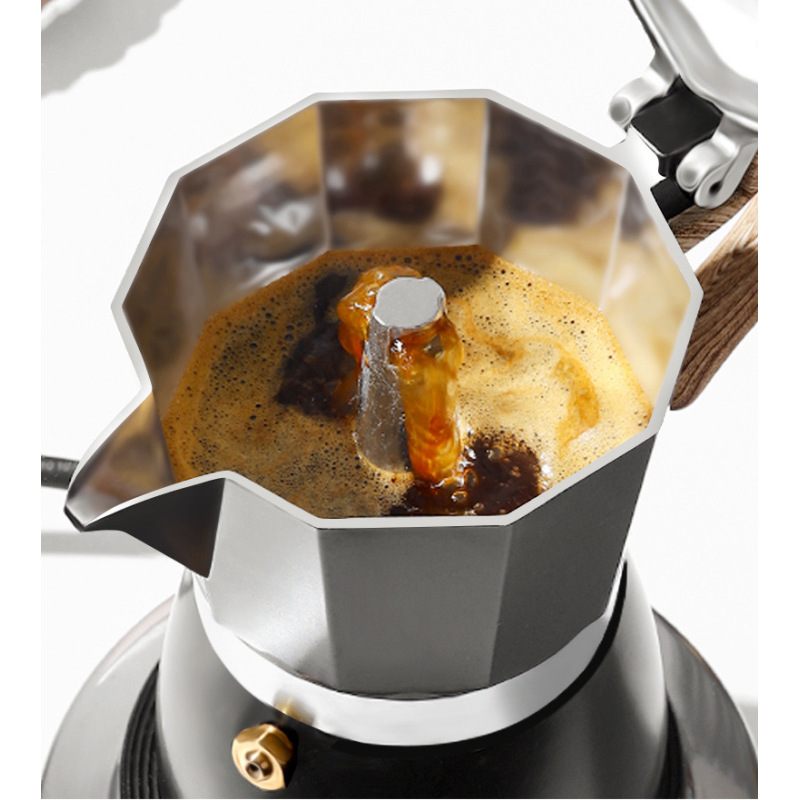 5 Oz 3 Cup Percolator Italian Vacuum Stovetop Espresso Electric Maker Coffee Pot