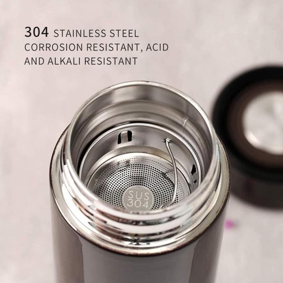 Digital Termo Inteligente Bottle Lcd for Hot Water Double Wall Smart Water Bottle Botella De Agua Inteligente