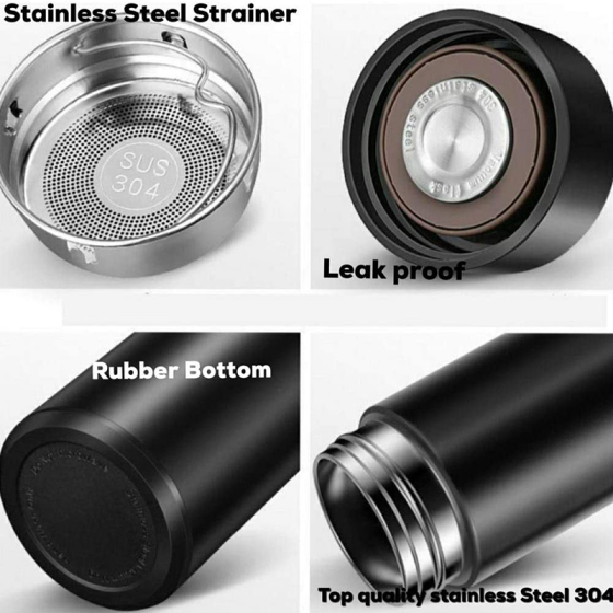 Digital Termo Inteligente Bottle Lcd for Hot Water Double Wall Smart Water Bottle Botella De Agua Inteligente