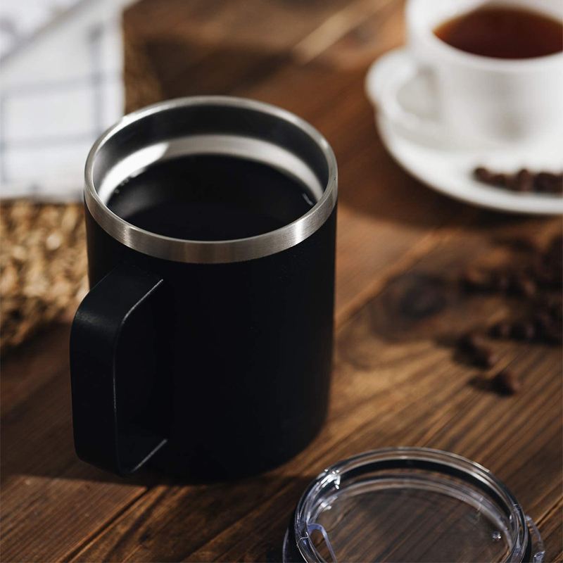Fabrica Al Por Mayor 12oz 14 oz Taza De Cafe Acero Inoxidable Con Aislamiento Al Vacio De Coffee Mug