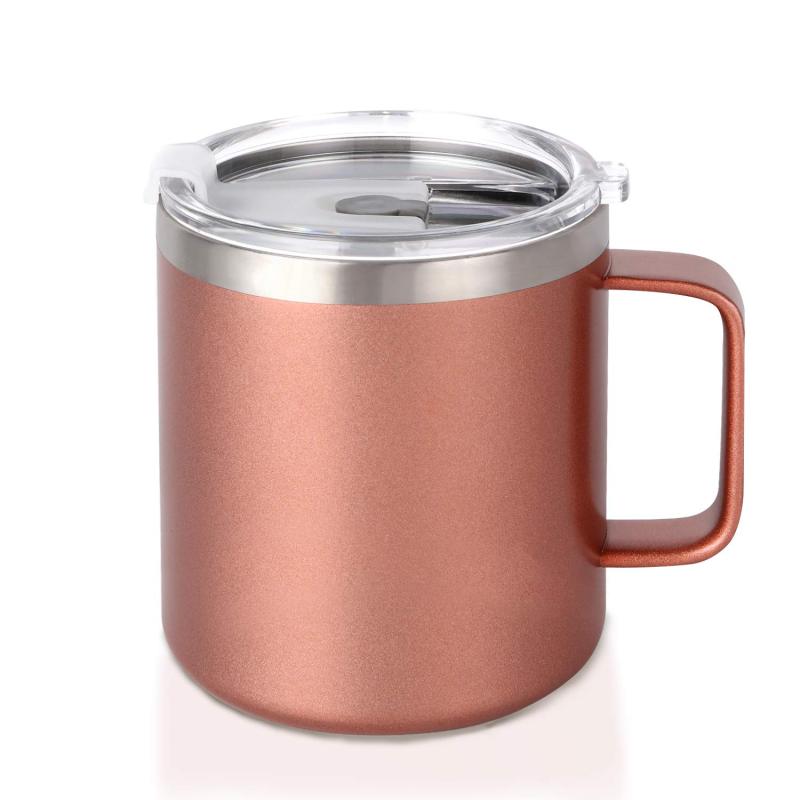 Fabrica Al Por Mayor 12oz 14 oz Taza De Cafe Acero Inoxidable Con Aislamiento Al Vacio De Coffee Mug
