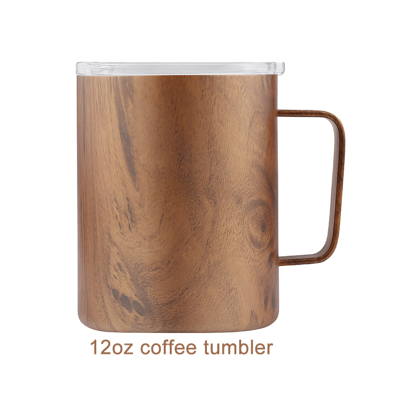 Fabrica Al Por Mayor 12oz 14 oz Taza De Cafe Acero Inoxidable Con Aislamiento Al Vacio De Coffee Mug