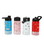 Wholesale  Bulk Custom Stainless Steel Insulated New Portable Double Wall Children School Sport Water Bottles With Logo