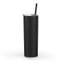 Factory in Stock 20oz Skinny Tumbler Powder Coated Skinny Stainless Steel Tumbler