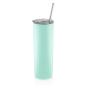 Factory in Stock 20oz Skinny Tumbler Powder Coated Skinny Stainless Steel Tumbler