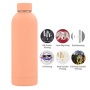 Manufacturer Suppliers Reusable Small Mouth 500 ml  Drink Insulated Double Wall Stainless Steel Sport Water Bottle