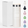 Portable 500ml Double Wall Colorful Leak Proof Vacuum Flask Stainless Steel  Mug for Hot Coffee or Water