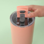 Customized Outdoor Travel Double Wall Vacuum Insulated 40oz Tumbler Mug Cup with Handle and Stainless Steel Straw Silicone Sip