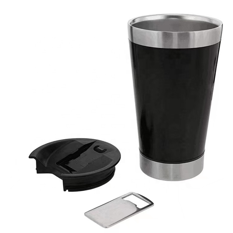 Sample Small Portable Unbreakable 304 Stainless Steel Double Insulation Cool Cup Tumblers for Ice Cold Beer Coffee Milk