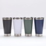 In Bulk 16Oz Reusable Thermal Vaccum Stainless Steel Glass Custom Logo Double Wall Drink Beer Cups Mugs Tumblers With Lid Opener