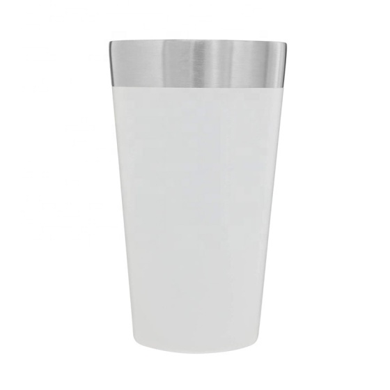 In Bulk 16Oz Reusable Thermal Vaccum Stainless Steel Glass Custom Logo Double Wall Drink Beer Cups Mugs Tumblers With Lid Opener